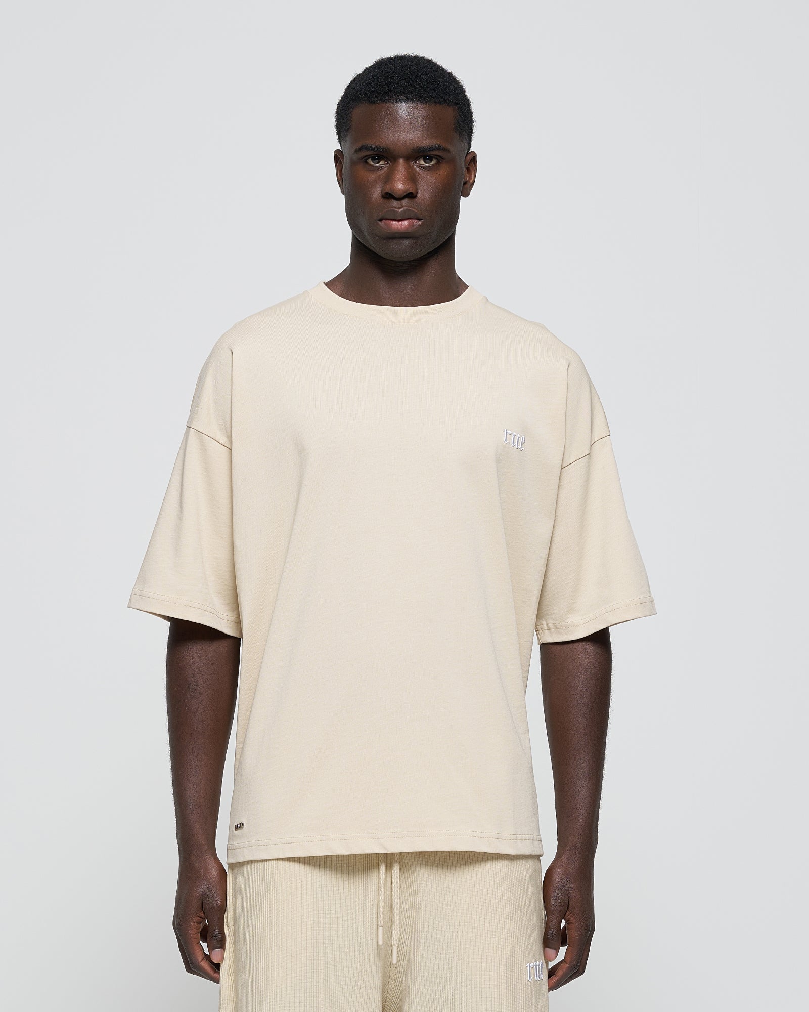 Rue Oversize Tee Beige