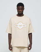 The Right Way Oversize Tee Beige