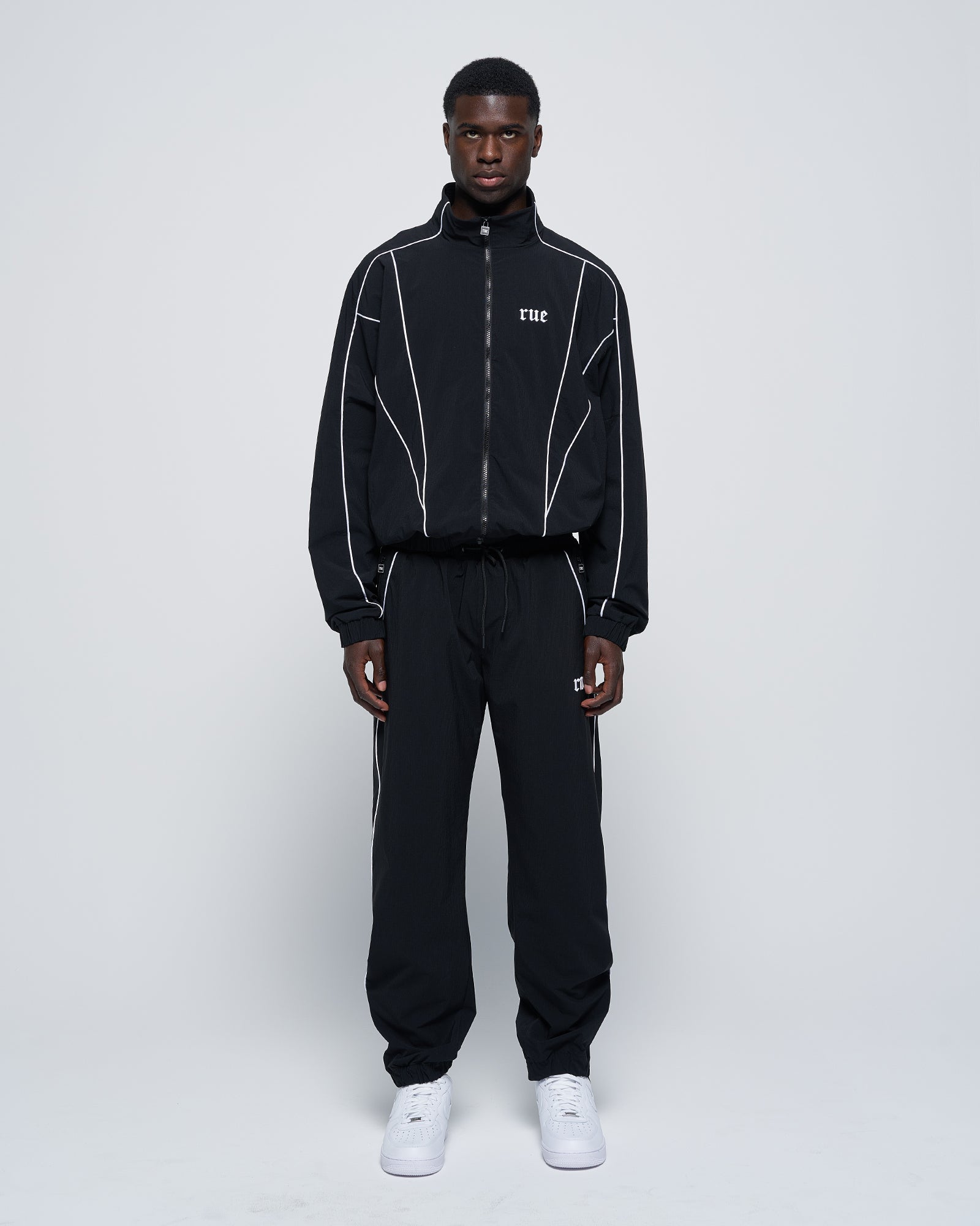 RUE Tracksuit Jacket Black