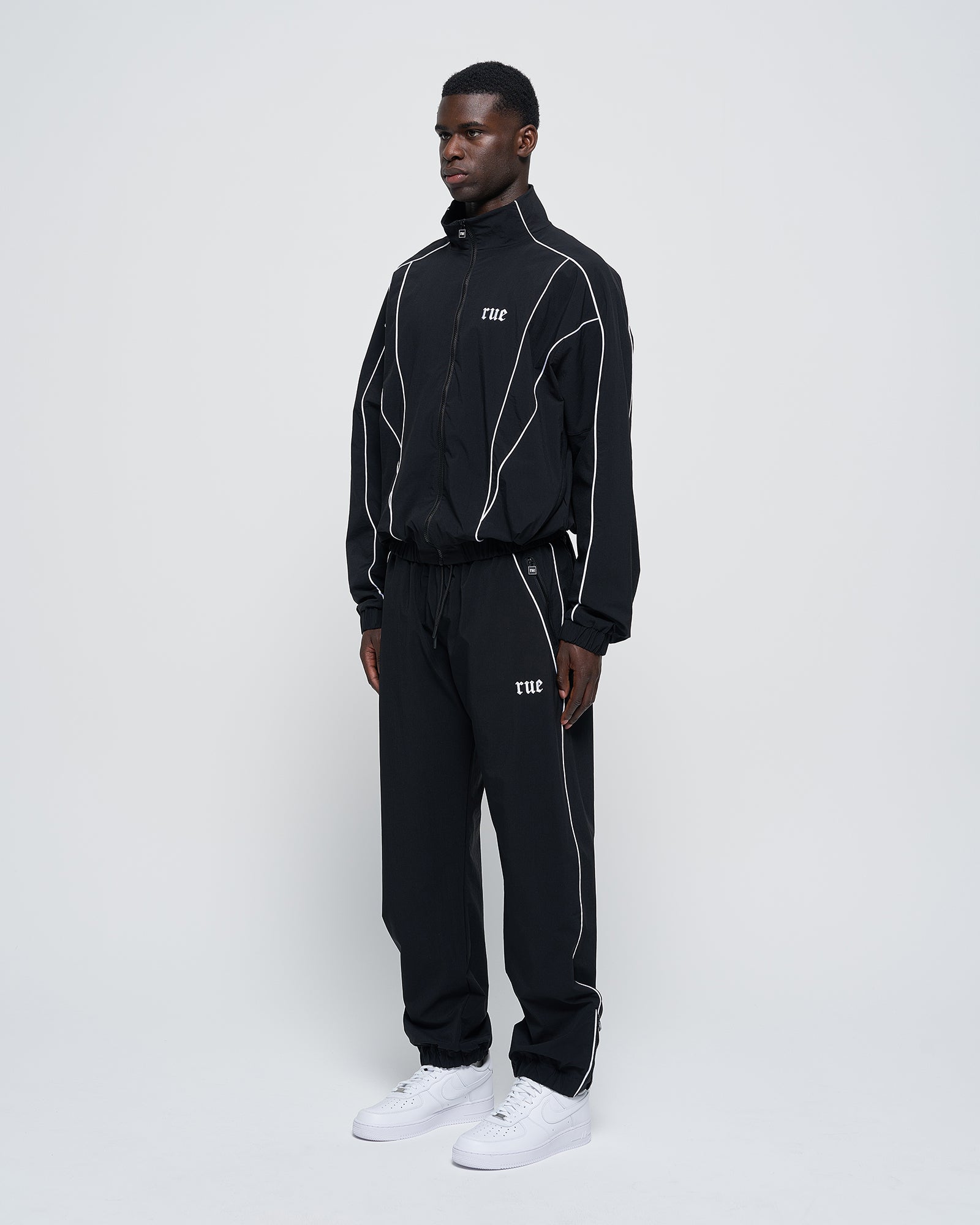 RUE Tracksuit Jacket Black