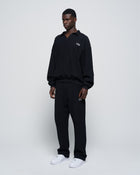 RUE Ribbed Sweat Pants Black