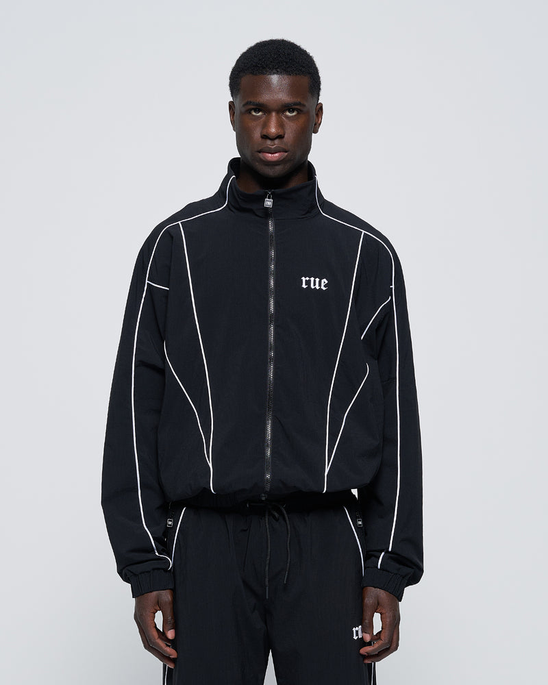 RUE Tracksuit Jacket Black