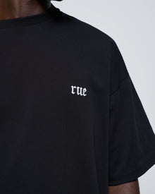 Rue Oversize Tee Black