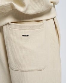 RUE Ribbed Sweat Pants Beige