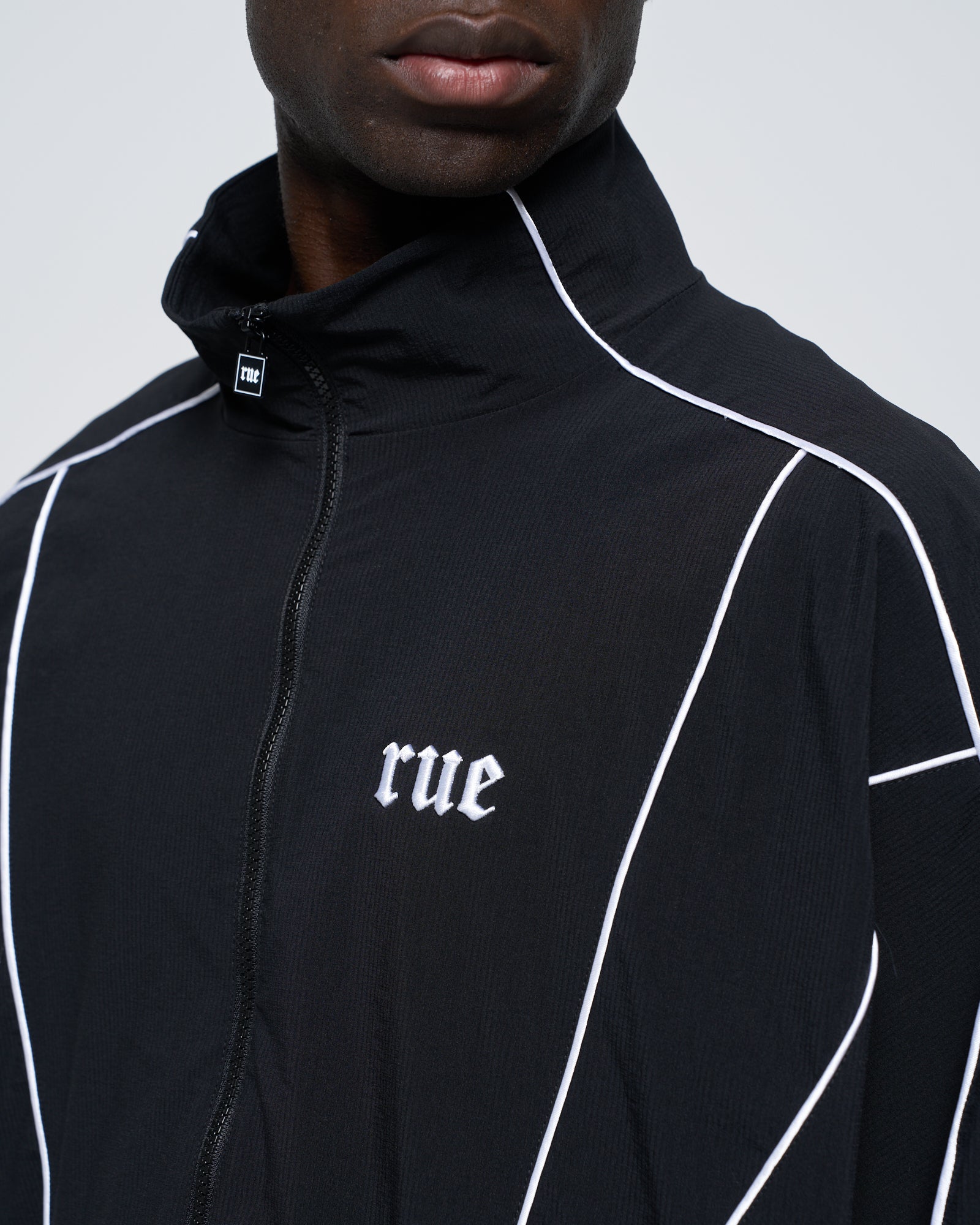 RUE Tracksuit Jacket Black