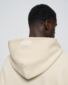 Heavy Rue Waffle Zip Hoodie Beige